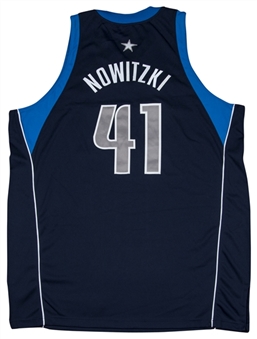 2008-09 Dirk Nowitzki Game Used Dallas Mavericks Road Jersey